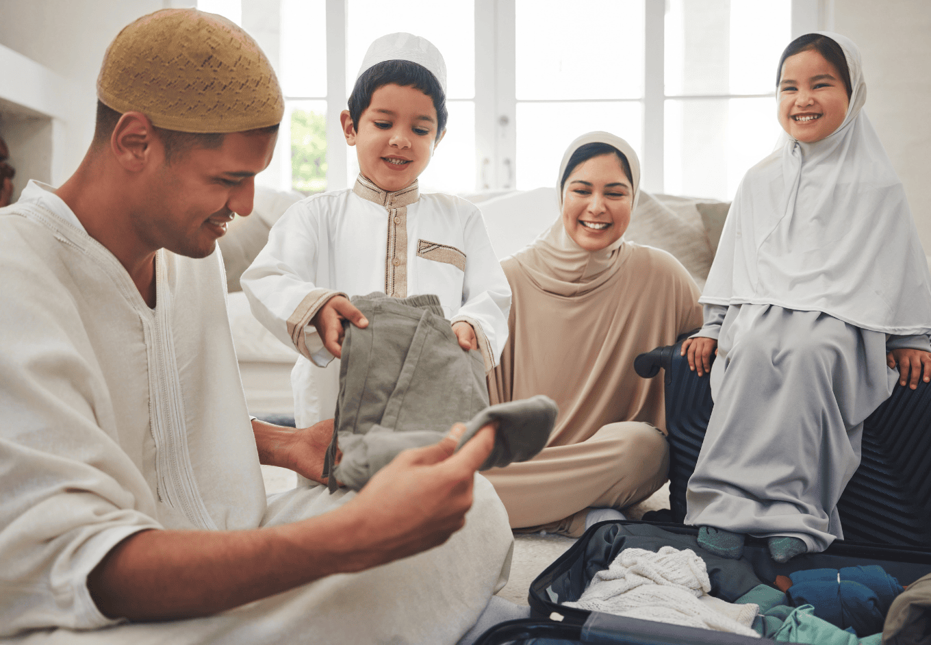 Hajj travel packing