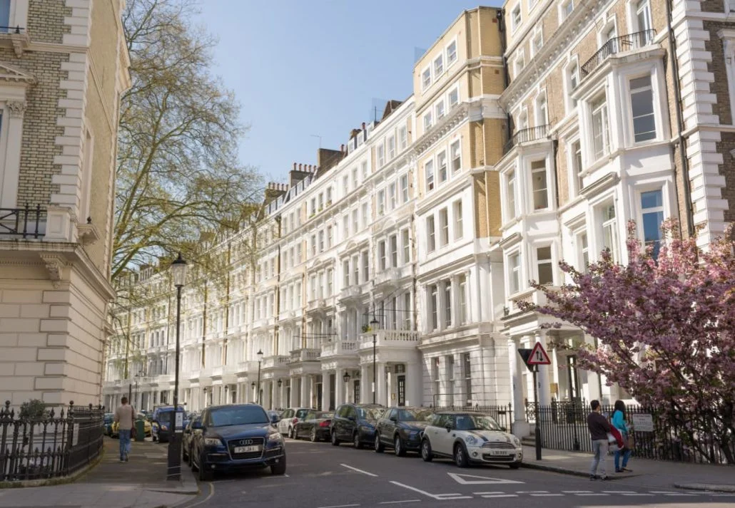 Best Neighborhoods in London - South Kensington, in London, UK.