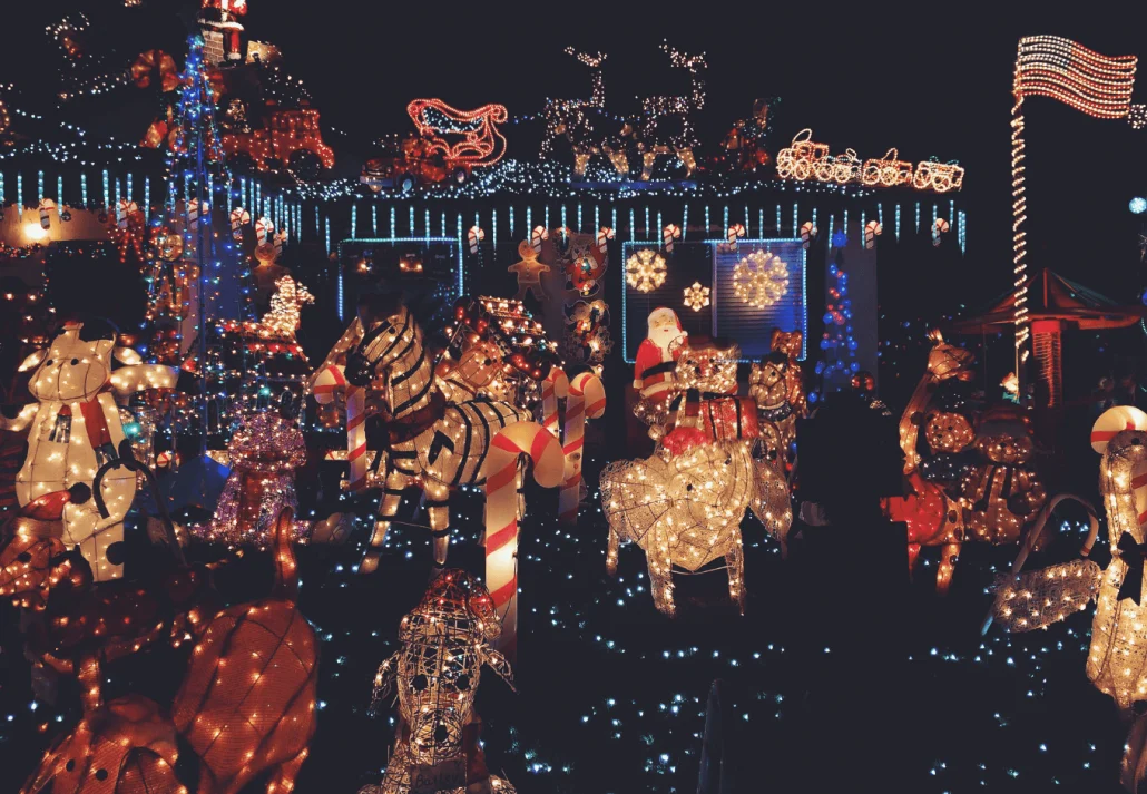 グリスウォルド通りのクリスマスイルミネーション