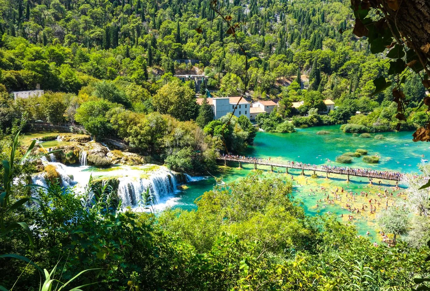 The Krka National Park, in Croatia