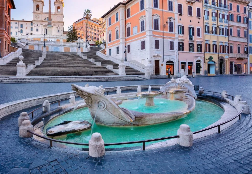 Spanish Steps - Fontana della Barcaccia