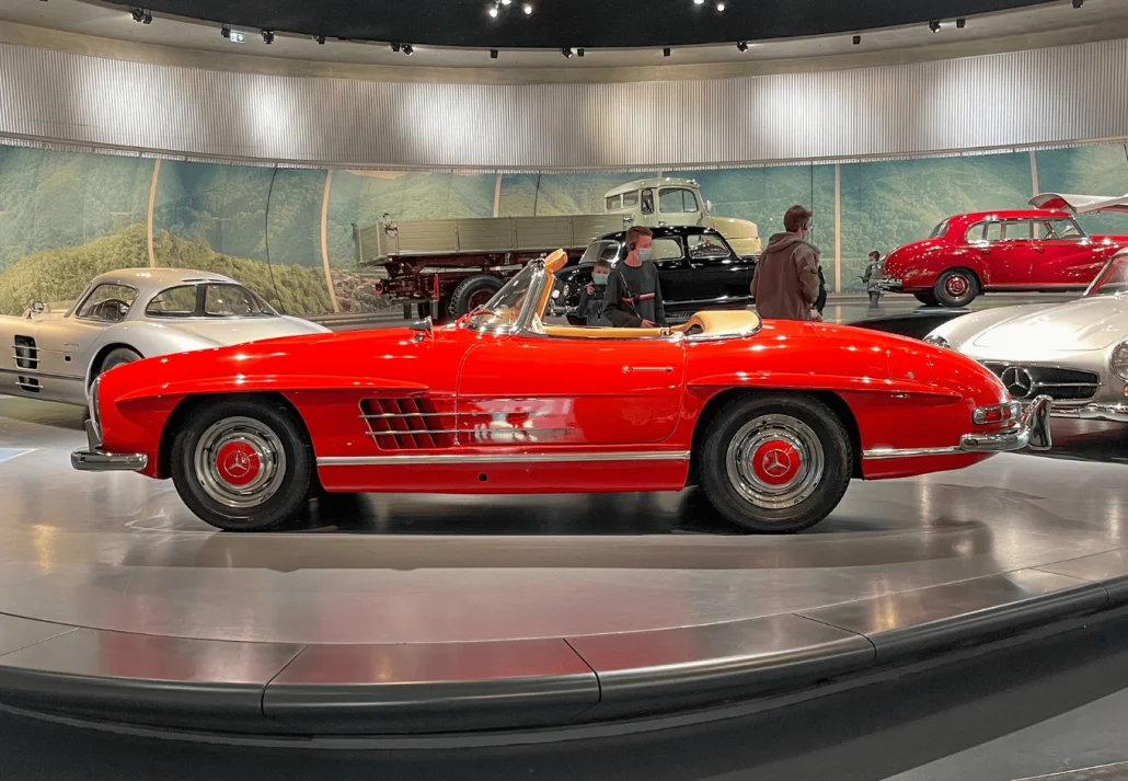 
Classic cars at the National Automobile Museum
