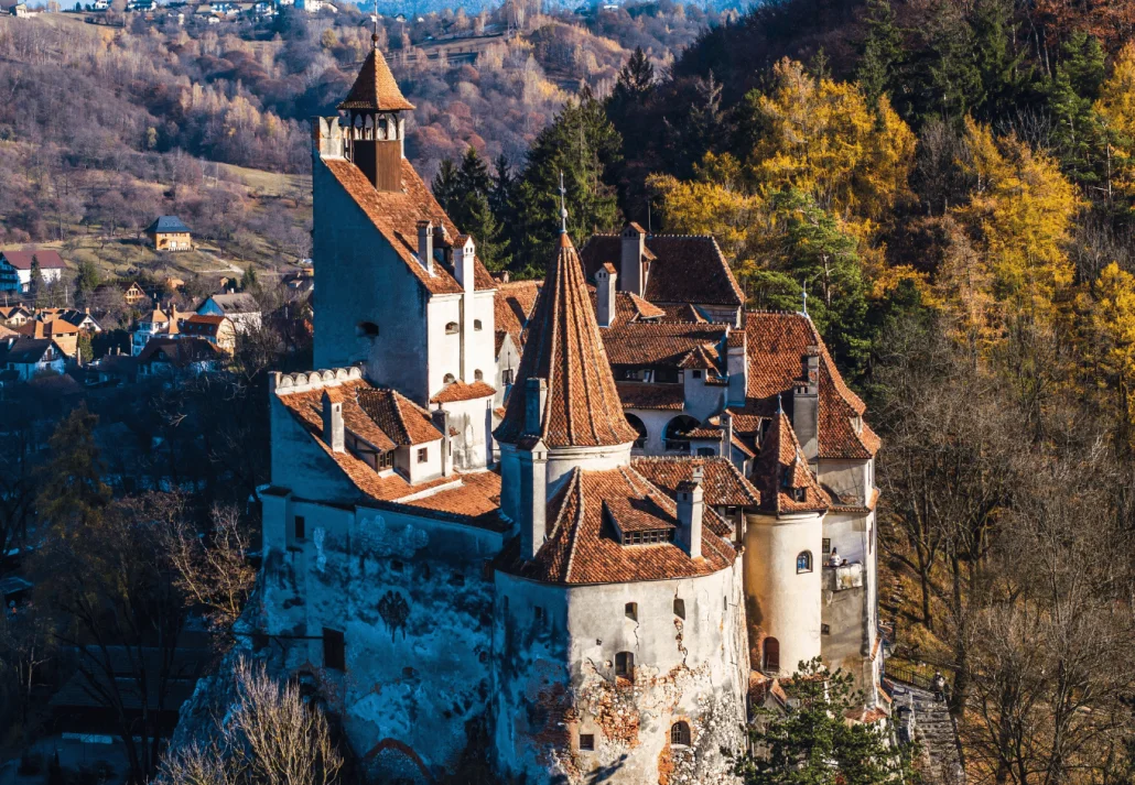 Bran Castle Aerial View