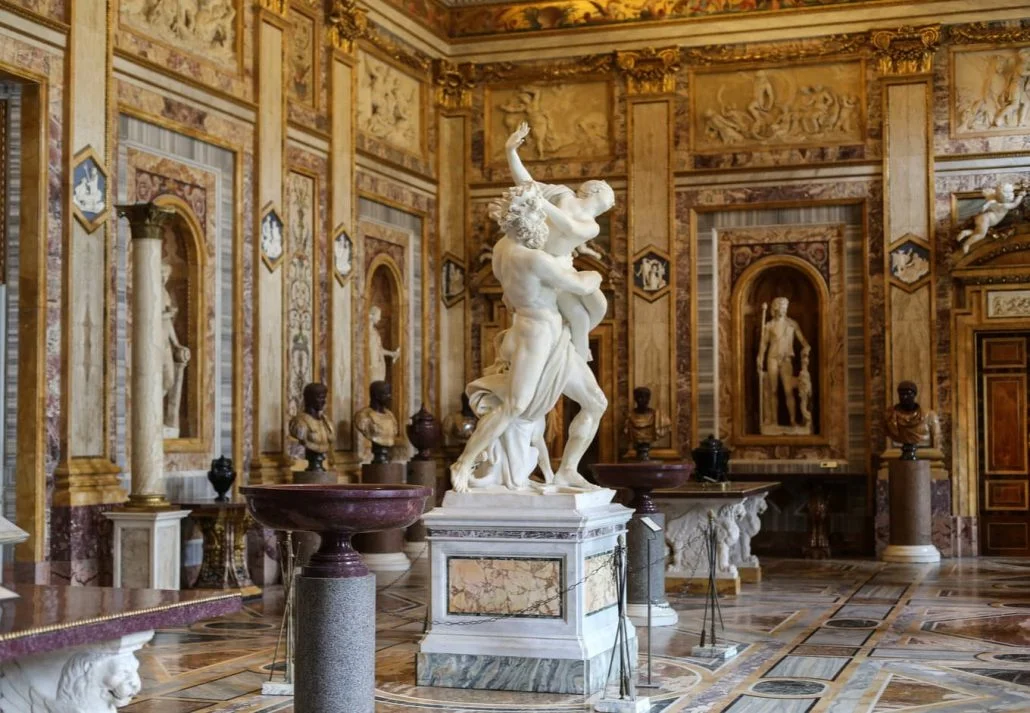 Rome 5 Day Itinerary - Galleria Borghese, Rome, Italy.