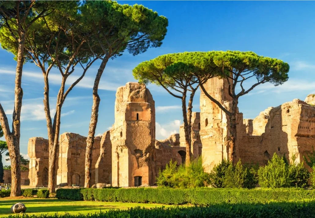 Rome 5 Day Itinerary - The Roman Baths of Carcaralla, Rome, Italy.