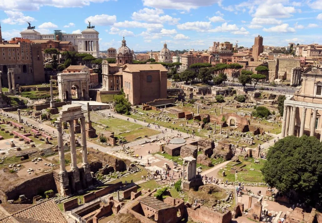Rome 5 Day Itinerary - Palatine Hill, Rome, Italy.