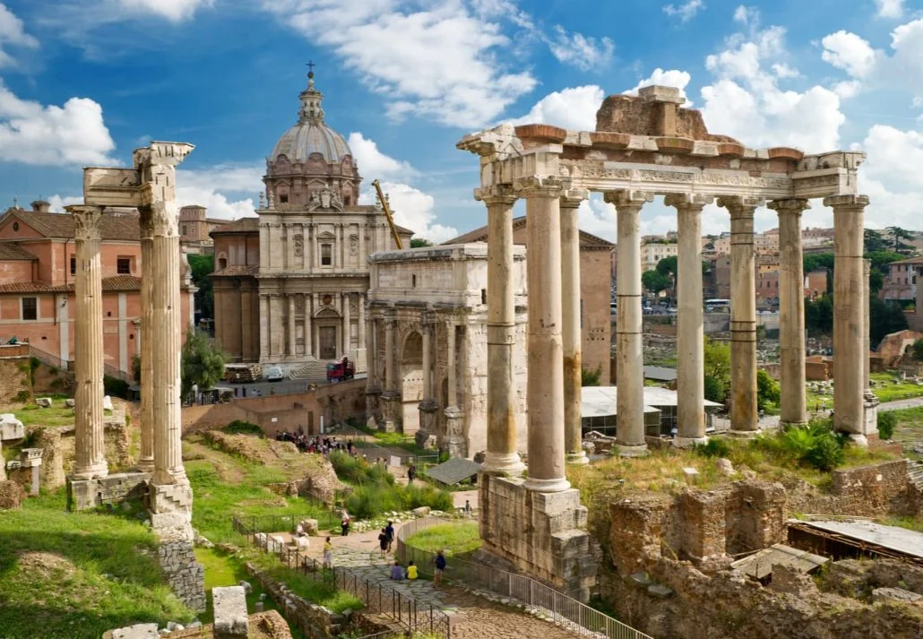 Rome 5 Day Itinerary - Roman Forum, Rome, Italy.