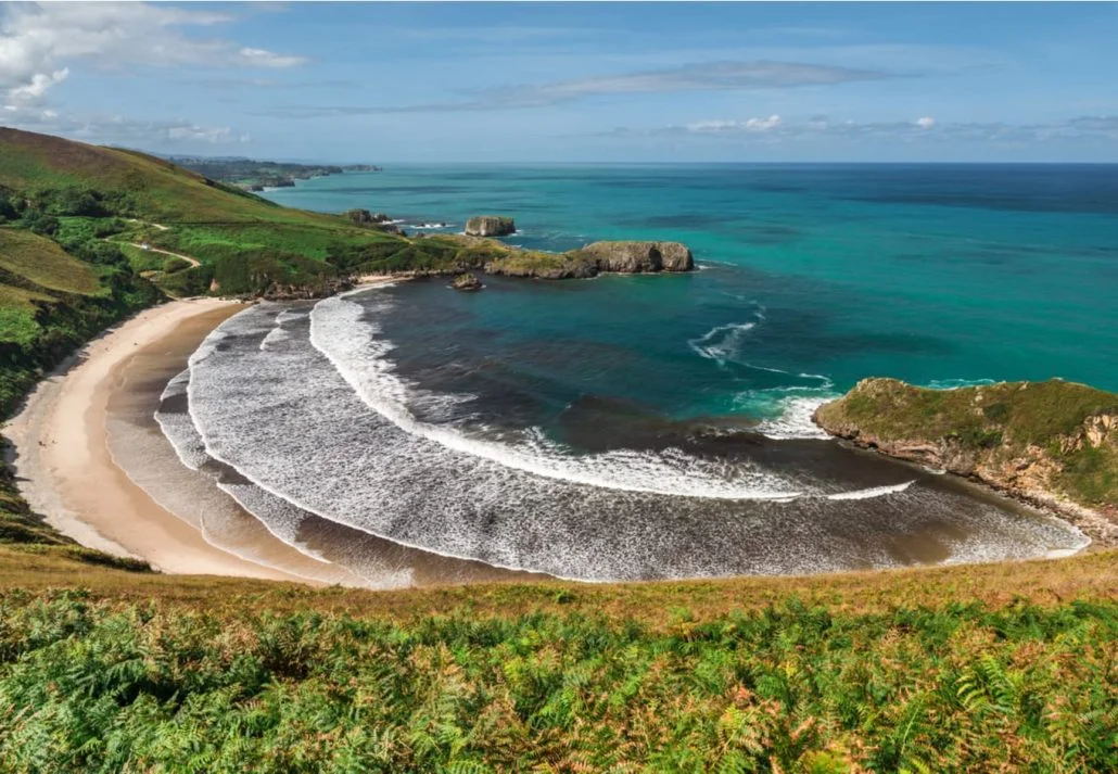 Playa de Torimbia, Spain.