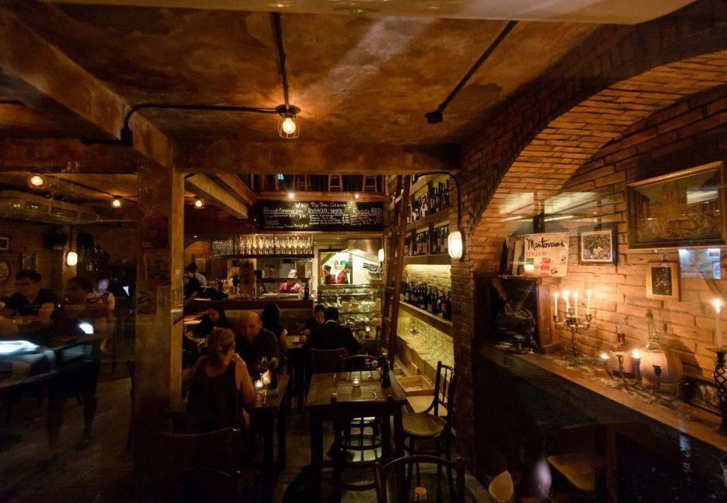 New Year's In Bangkok - Italian wine cellar theme