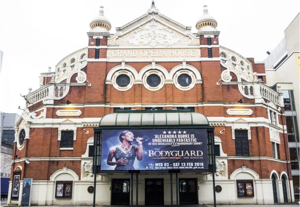 The Grand Opera House in Belfast, Northern Ireland.
