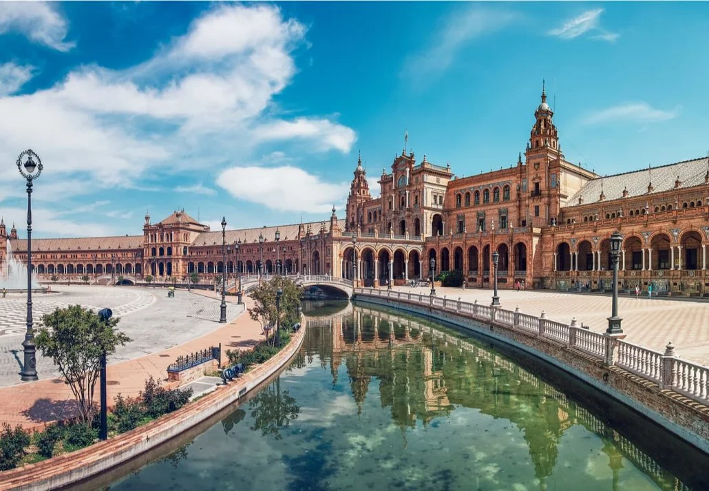 Plaza de España, Seville, Spain.