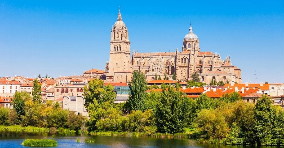 The city of Salamanca, Spain.
