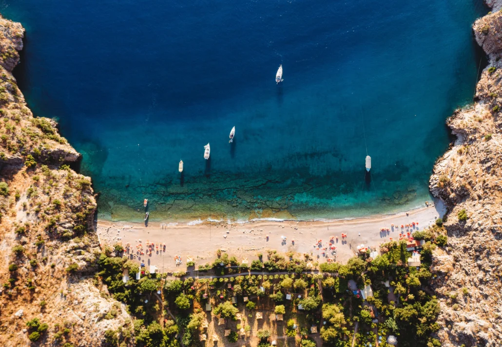 Secret Beaches in Europe - Butterfly Valley, Fethiye, Turkey