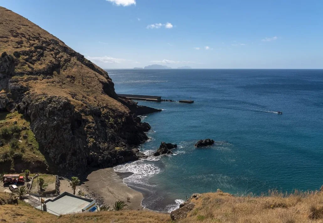 Secret beaches in Europe - Prainha do Caniçal, Madeira, Portugal