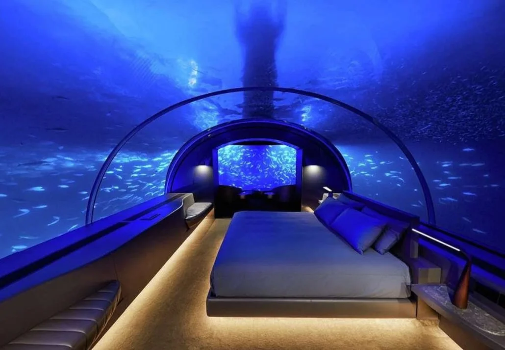 Unusual hotels around the world - Conrad Maldives Rangali Island
