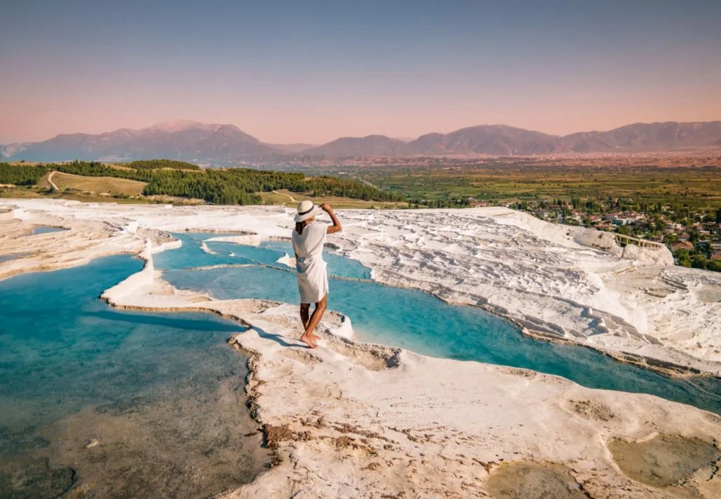 Pamukkale thermal pools, Turkey