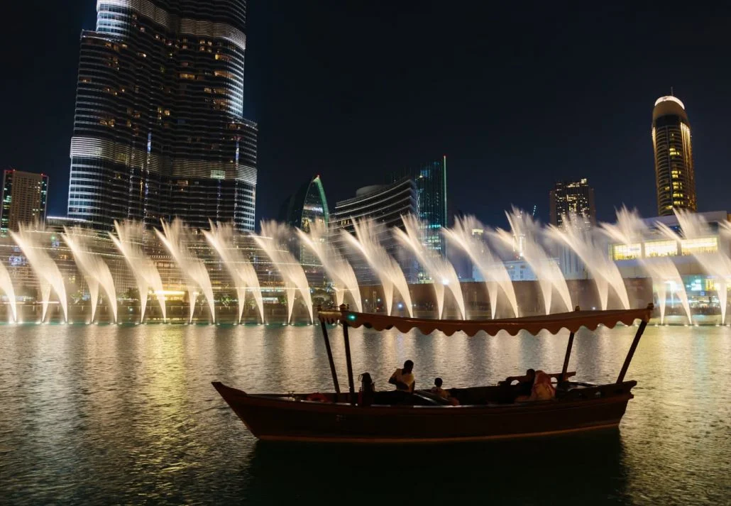 Dubai Fountain Lake Ride