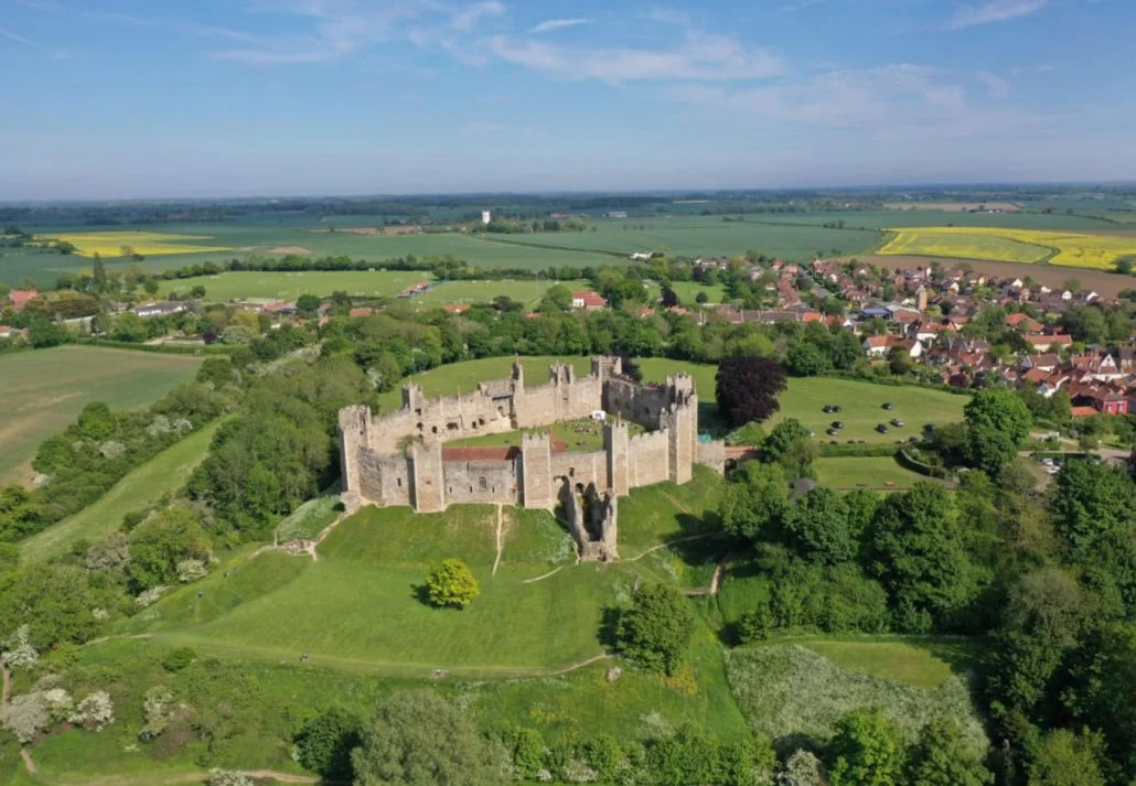 Framlingham Castle, Framlingham, England.