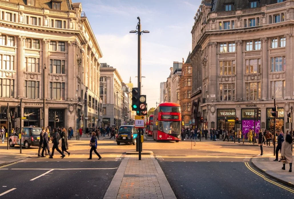 London Attractions - Oxford Street