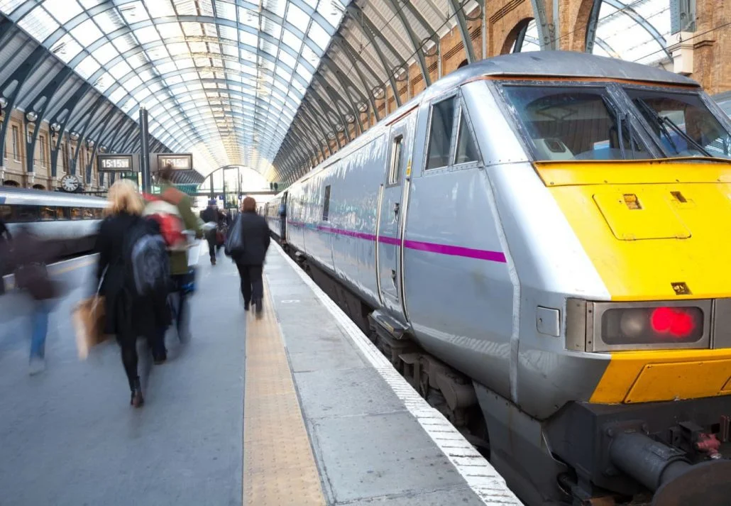 Kings Cross Station, in London.