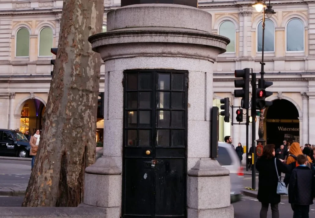 Hidden Gems In London - The Smallest Police Station in Britain, in London, England.
