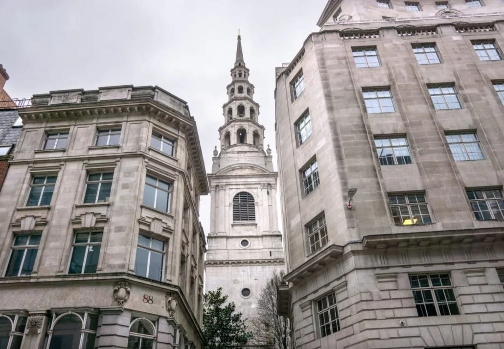 Hidden Gems In London - St Bride's Church, London, England.