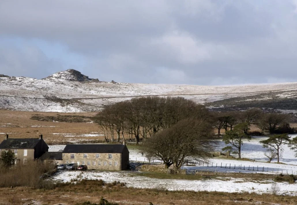 landscape at Dartmoor National Park