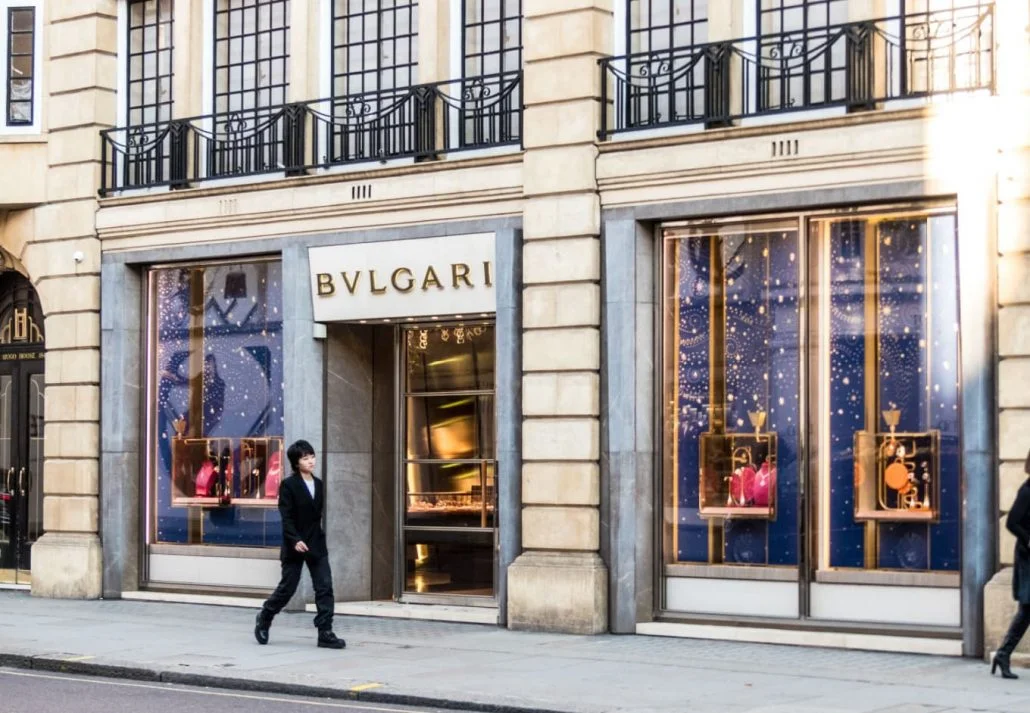 Shopping In London - Sloane Street.