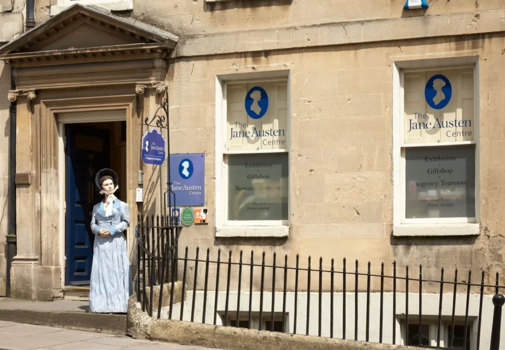 The Jane Austen Centre, in Bath, England.
