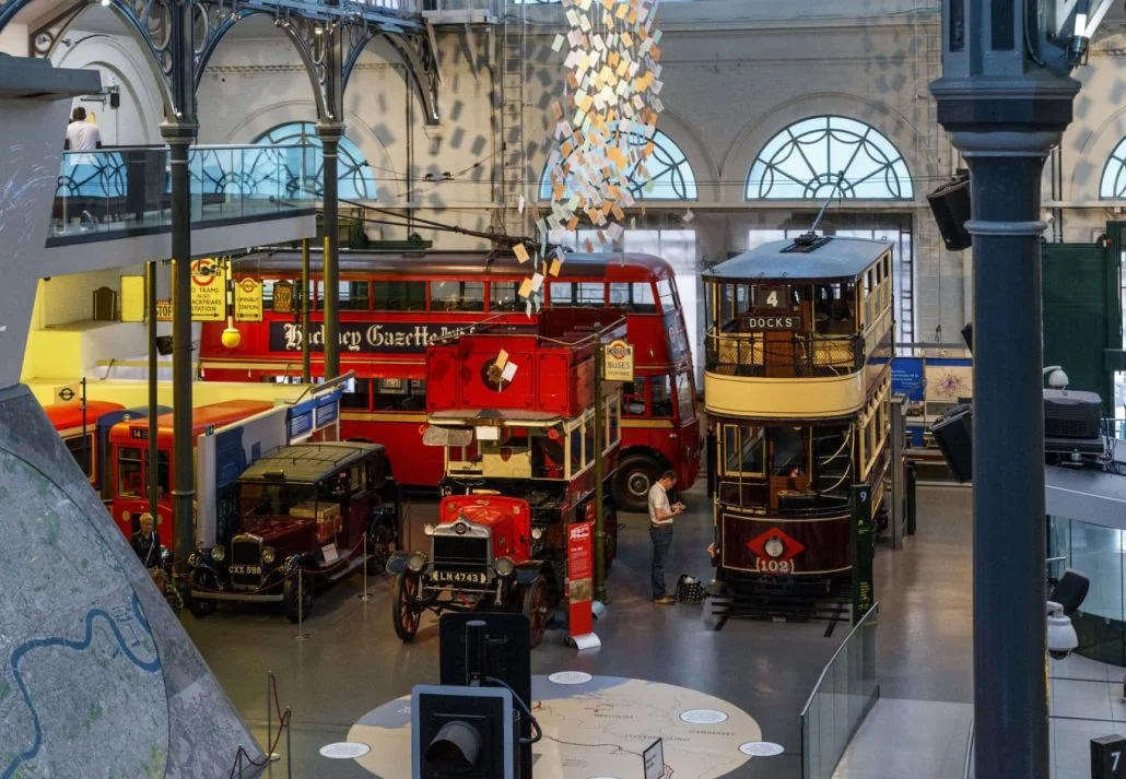 Things to do in London with kids - London Transport Museum