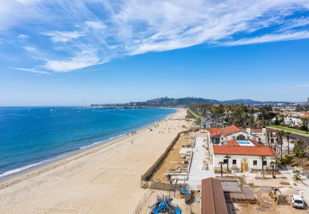 East Beach, Santa Barbara, California.