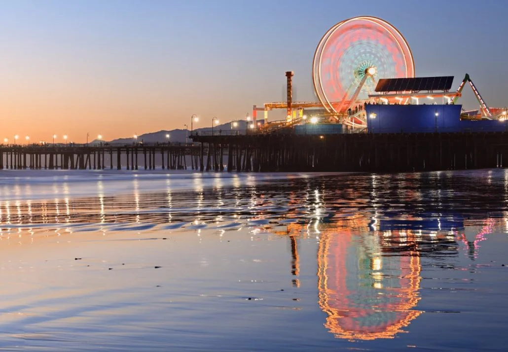 santa monica pier ferris wheel los angeles