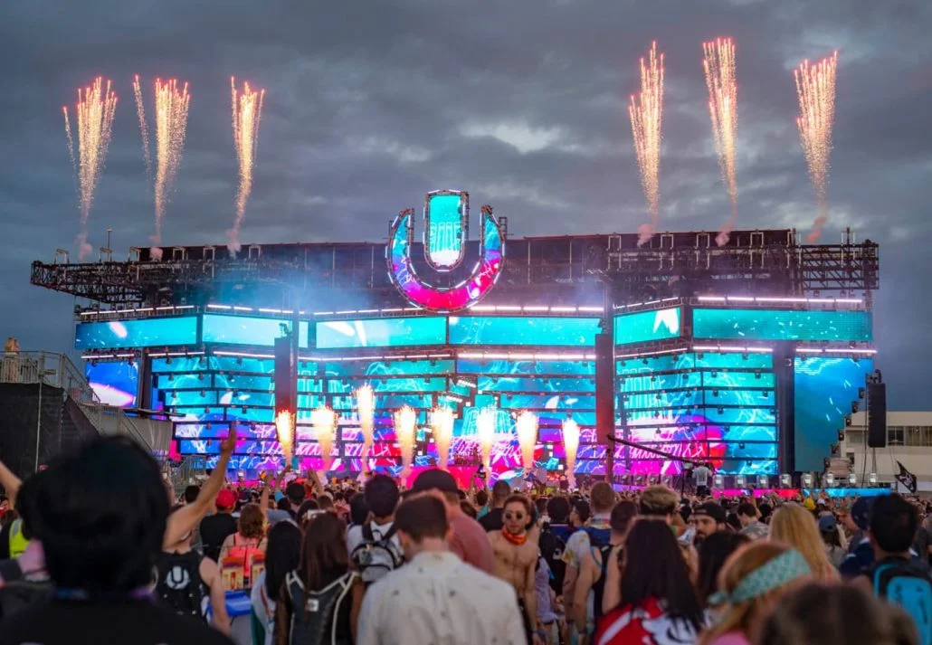 Ultra Music Festival at the Miami Marine Stadium in Virginia Key, Florida.