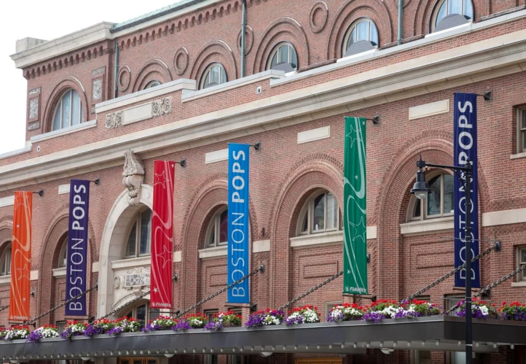Boston Pops building in Boston