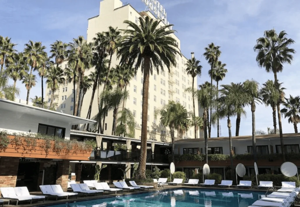 Pool at The Hollywood Roosevelt Hotel
