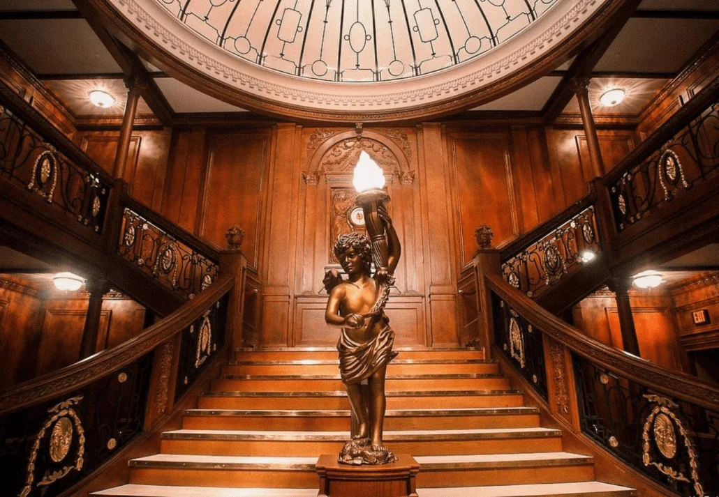 The Grand Staircase at the Titanic: The Artifact Exhibition 