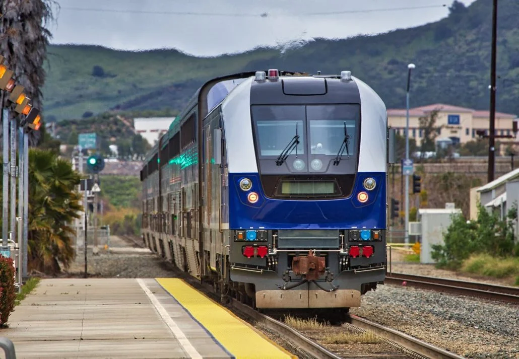 Amtrak train