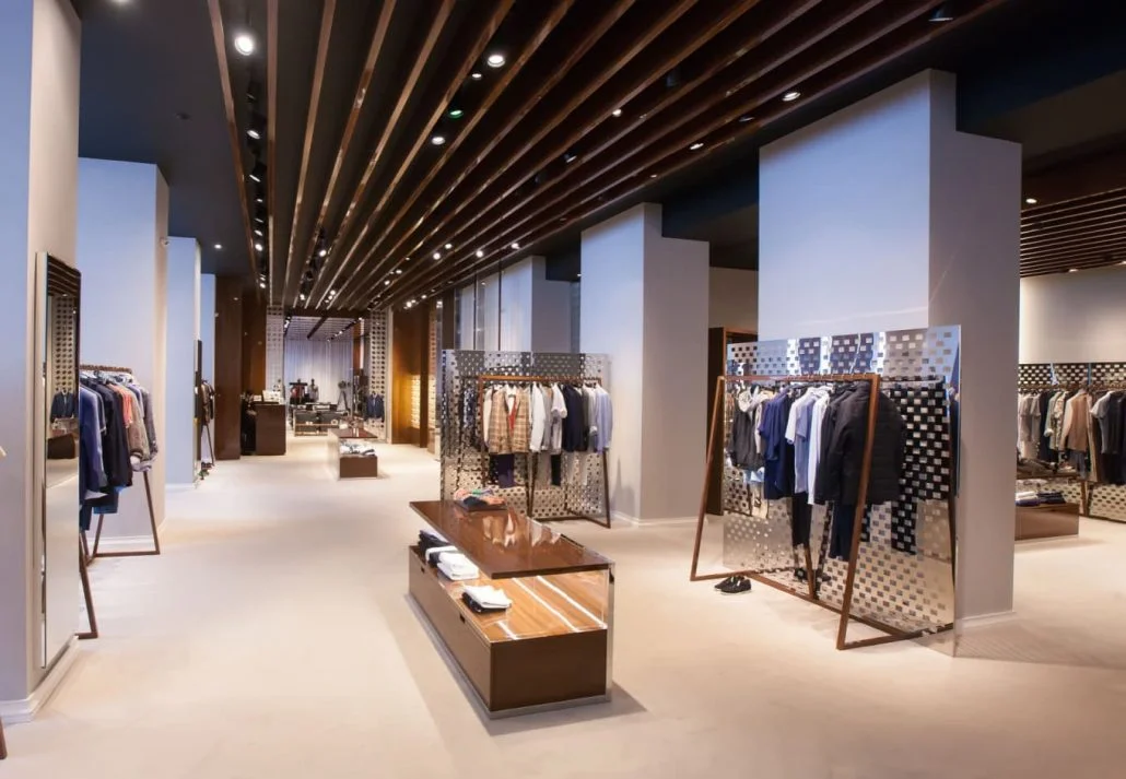 a store with clothes