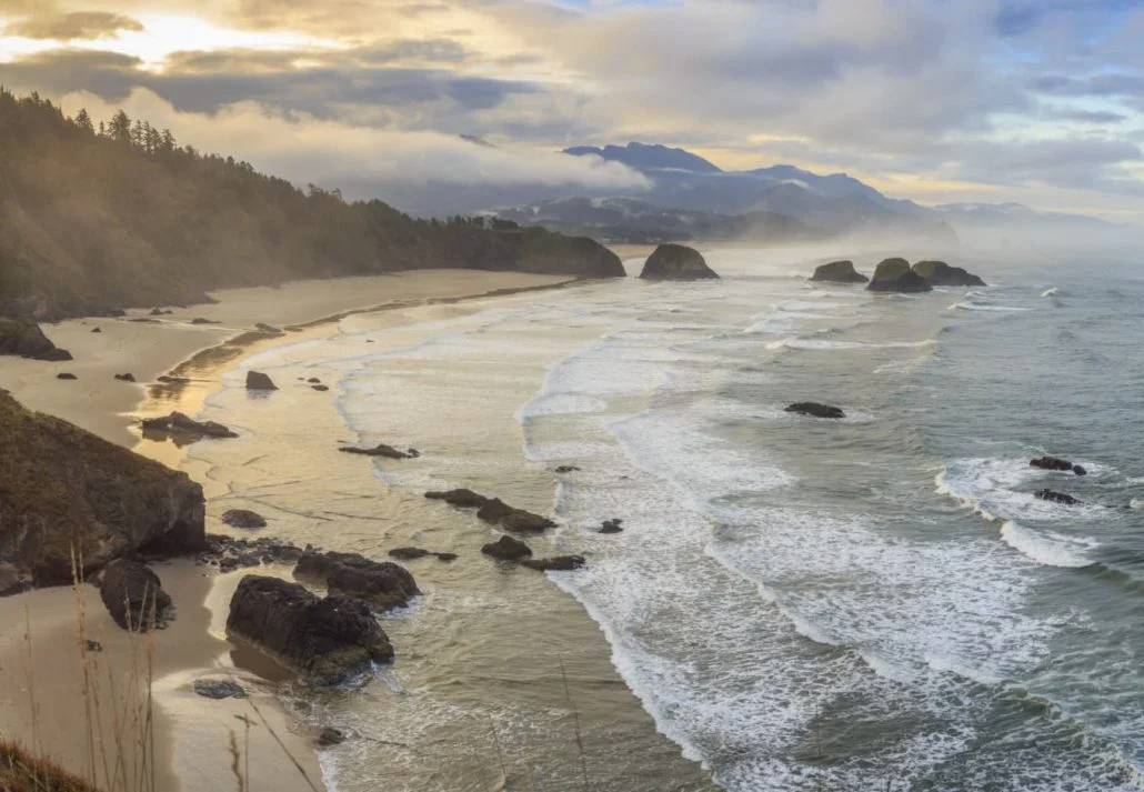 Ecola State Park, Cannon Beach, Oregon. 