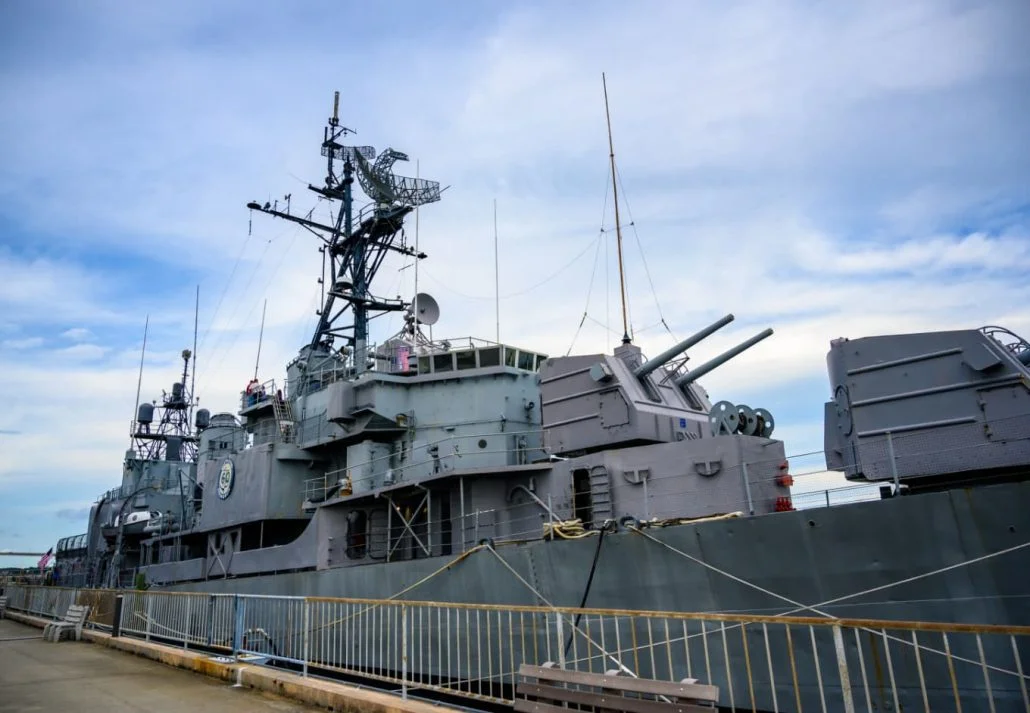 Patriots Point Naval & Maritime Museum, in Charleston, USA.