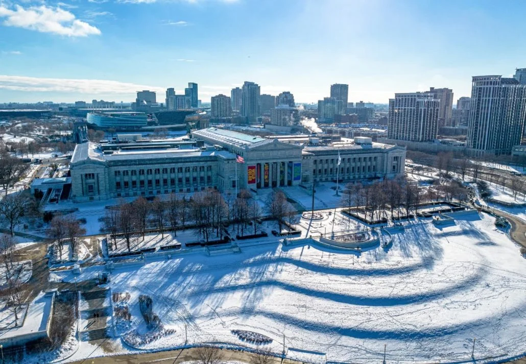 Chicago in winter