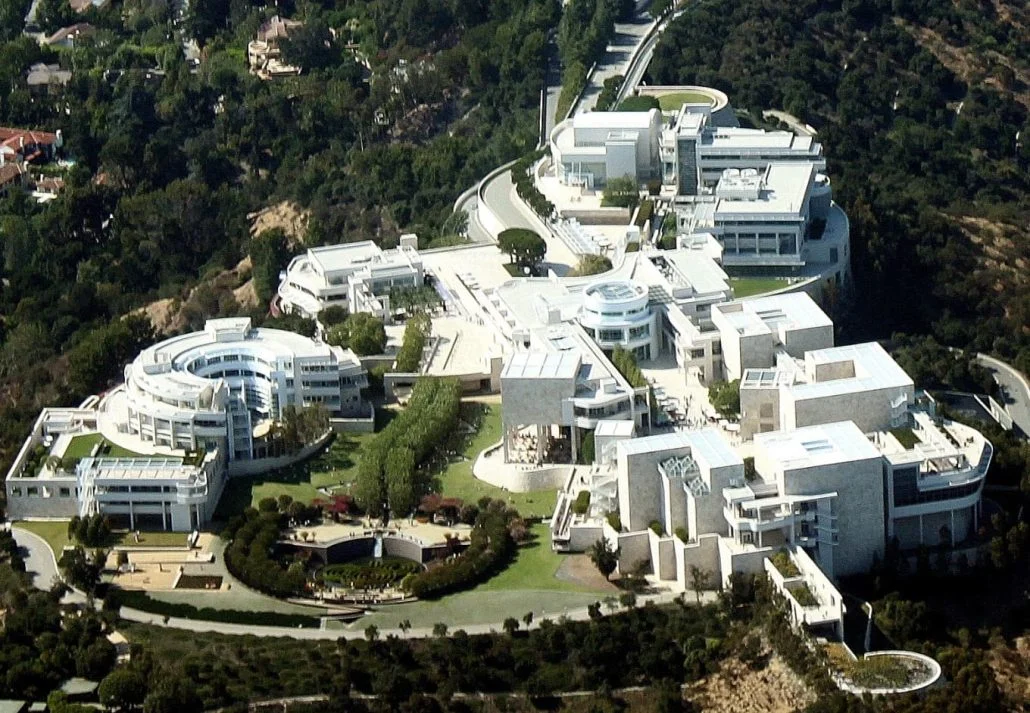 The Getty Museum, in Los Angeles, California.