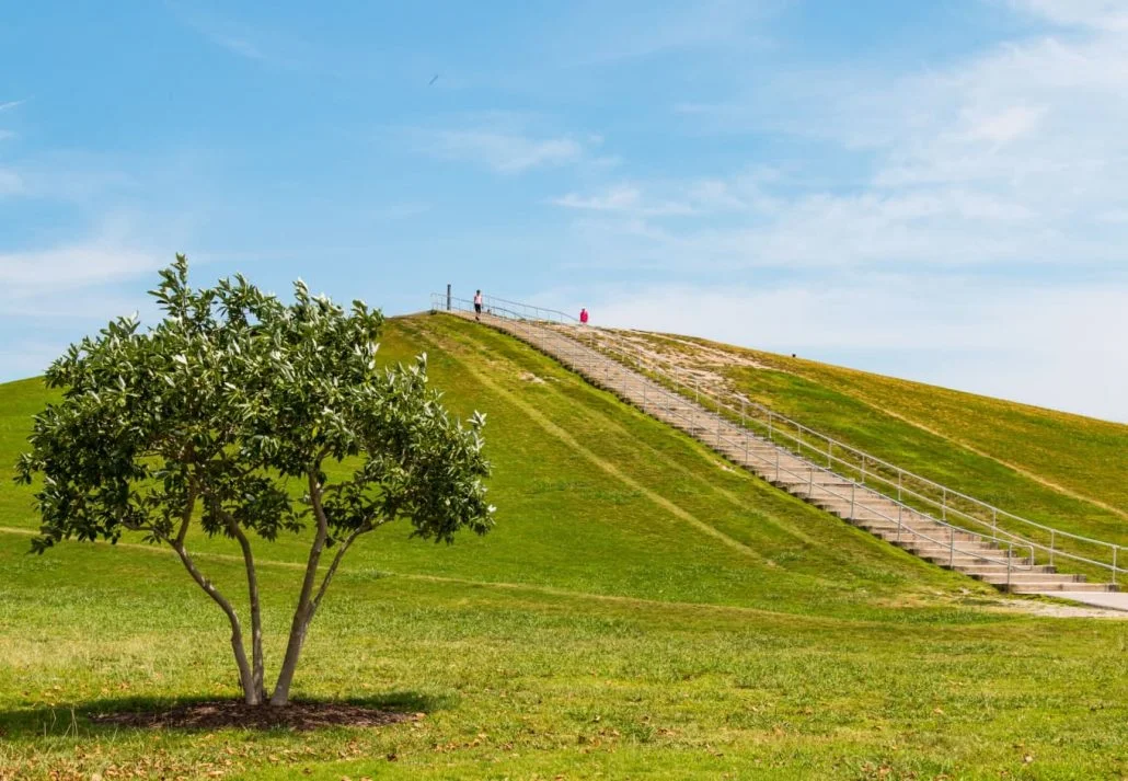 Mount Trashmore Park, Virginia Beach, Virginia.