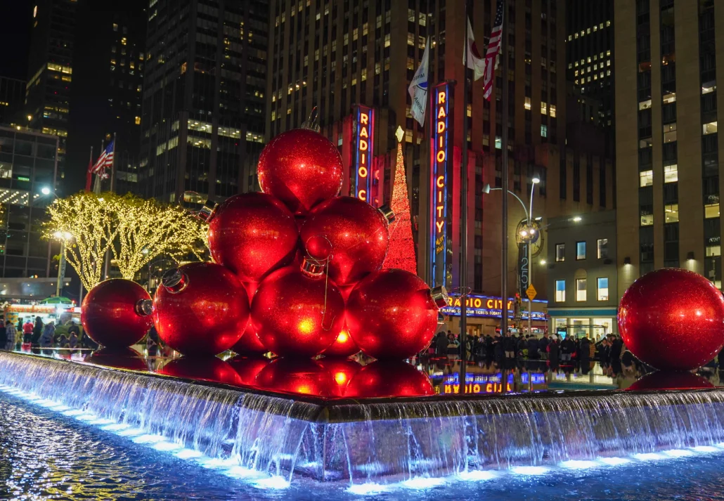 Radio City Music Hall Christmas Lights