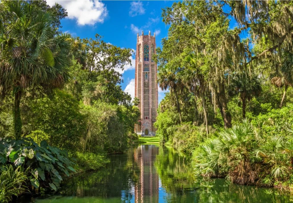 Lake Wales, Florida, USA at Bok Tower Gardens.